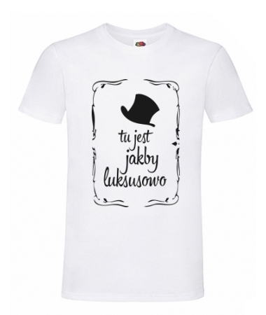 Tu jest jakby luksusowo