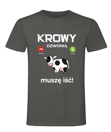 Krowy dzwonią muszę iść