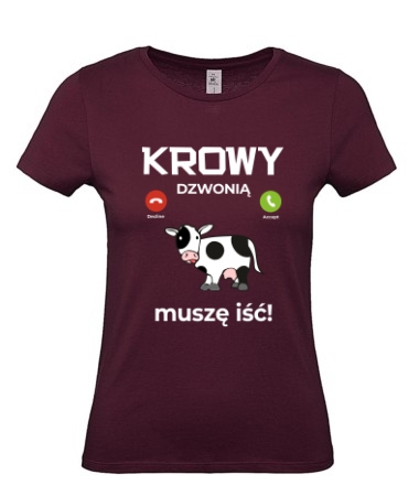 Krowy dzwonią muszę iść