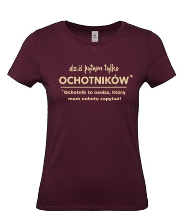 Pytam ochotników