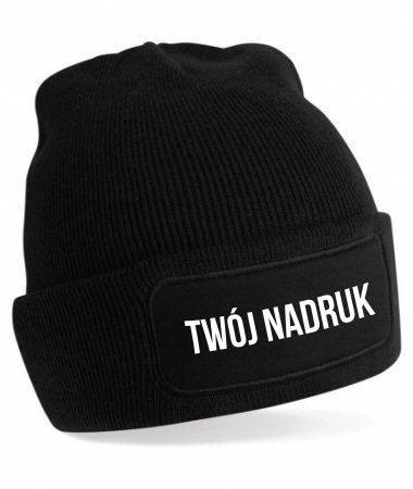 Czapka zimowa z Twoim nadrukiem!