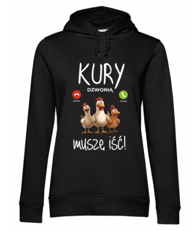 Kury dzwonią muszę iść