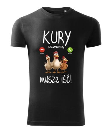 Kury dzwonią muszę iść