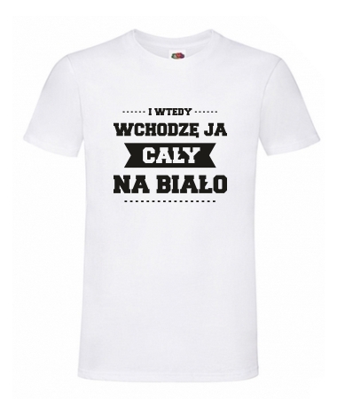 Cały na biało