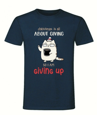 Christmas giving up