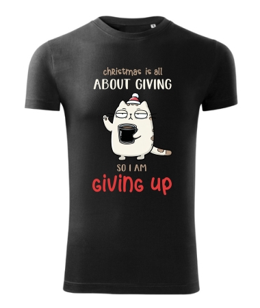 Christmas giving up