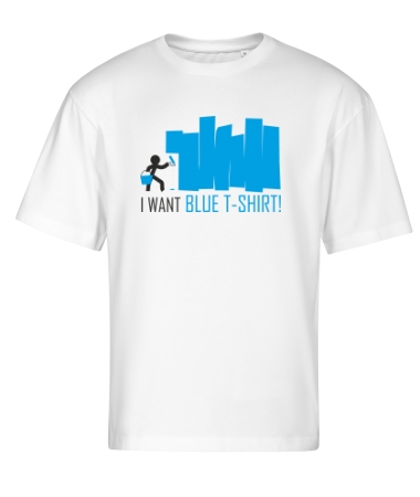 Blue t-shirt